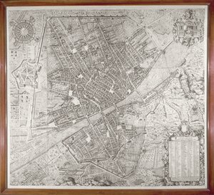 Mapa de Florença, 1584